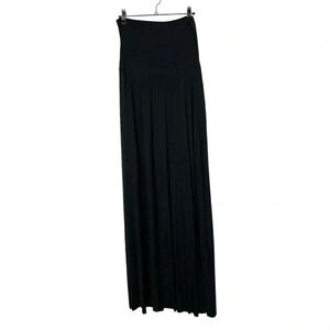 Motherhood Maternity Black High Rise Maxi Skirt S